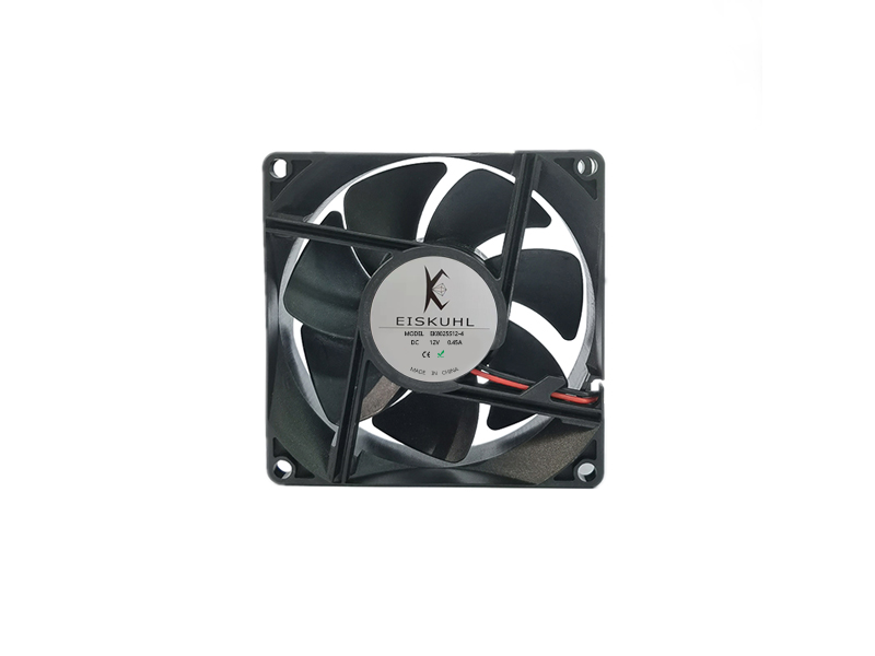 EK8025S12-4 8025 80x80x25mm Cooler Cooling Case Fan 12V 2Wire