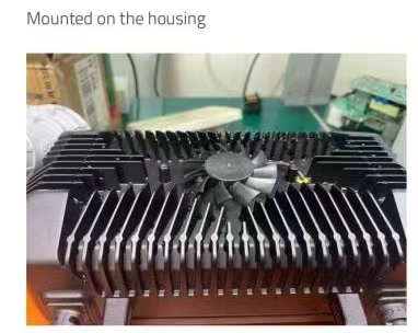 Frameless Fan for EV Charger